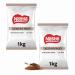 NESTLE | Chocolat en poudre CACAO MIX MILKY TASTE | 2x1kg de boisson instantann e en poudre soluble