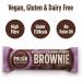 Pulsin - Double Choc Dream High Fibre Brownie - 18 x 35g - 5.3g Fibre 148 Kcals Per Serving - Gluten Free Palm Oil Free & Dairy Free Bars - Buy Online on GoSupps.com