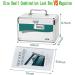 Secure Medicine Lock Box with Combination Lock | Small 10x6.7x6.7 Inch Medical Safe Organizer - Silver - Buy Online on GoSupps.com
