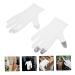 SOLUSTRE 2 Pairs White Touchscreen Touch Screen Glove for Gardening White Cleaning Mitt Work Durable Men and Women Thin Outdoor - Buy Online on GoSupps.com