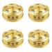 ZHONGJIUYUAN Copper Moxa Box Moxibustion Therapy 4pcs