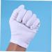 12 Pairs Working for Women White Cotton Gloves Women Work for Women Elastic Cotton Gloves Cotton for Dry Hands Cotton Work Beauty Work Liner Womens Pan Beads White Gloves/346 - Buy Online on GoSupps.com