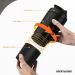 Protein Shaker Bottle 700ML with Mixball & Protein Compartment 200ML Premium Stainless Steel Protein Shaker Leak-Proof Metal Shaker BPA Free Fitness Bottle Shaker for Men and Women Slim Fast Black Protein Shaker With Storage | Black - Buy Online on GoSupps.com