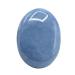 Angelite Palm Stone - Hot Massage Worry Stone for Natural Body Chakra Balancing, Reiki Healing and Crystal Grid