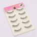 10 Pairs False Lashes Eyelashes Natural Look Handmade Crisscross 3D Reusable Black - Buy Online on GoSupps.com
