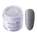 28g/Box Fine Dipping Powder Silver Colors No Need Lamp Cure Dip Powder Nails Like Gel Polish Effect Even & Smooth Finishing (no.115) Dip-No.115-UKA