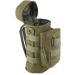 Molle Tactical Water Bottle Holder with D-Ring Hook - Army Green - Buy Online on GoSupps.com