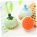BeatifuFu Dual Use Shampoo Brush - Scalp Massage Comb & Cleaning Ridge Head for Hair Washing - Buy Online on GoSupps.com
