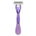 Skintimate Exotic Violet Blooms 4-Blade Disposable Razors - 4 ct | Smooth, Close Shave - Buy Online on GoSupps.com