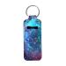 COEQINE Chapstick Keychain for Women and Girls - Lip Balm Holder - Lipstick Holder - Keychain Sky Blue Purple One Size
