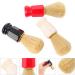 Frcolor 3-Piece Bart Razor Brush Set - Manual Hair Razor with Stand for Men | Black Red White - Ultimate Grooming Tool for Barbers and Home Use - Buy Online on GoSupps.com