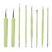 Qukaim Blackhead Remover Needle Set Stainless Steel Pimple Extractor Needles Set Blackheads Remover Tool for Skin Care
