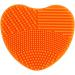 Makeup Brush Cleaner Silicone Portable Cosmetic Board Washing Scrubber Hand Tool (#4) - Buy Online on GoSupps.com