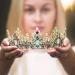 Vintage Baroque Queen Crown - Colorful Princess Tiara for Women - Perfect for Christmas, Wedding, Prom - Shop Now! - Buy Online on GoSupps.com