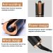 Automatic Curling Iron - 1 Touch Hair Curler with 4 Temperature Settings | Anti-Hot & Anti-Stuck Design | Auto Shut-Off for Safe Use - Buy Online on GoSupps.com