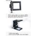 Magnifying Glass Reading Magnifier Desktop Magnifier with Light Portable Mini Foldable 10X Optical Lens with Scale Pointer - Buy Online on GoSupps.com