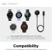 elago GW2 Stand Compatible with Samsung Galaxy Watch 5 Charger Stand (40  44mm) / Galaxy Watch 5 Pro Charger Stand (45mm) 2022 - Black Charging Cable Not Included - Buy Online on GoSupps.com