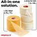 Mighty-X White Athletic Tape + PreWrap - 4 Pack - 1.5in x 45ft - No Sticky Residue - Ideal for Ankle, Climbing, Boxing - Sports Tape Athletic - Buy Online on GoSupps.com