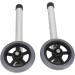 2Pcs Walker Wheels Elderly Legs Accessories Walking Aid Accessories Alloy Replacement Wheels - Buy Online on GoSupps.com