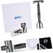 Angoily Women's Manual Safety Razor Set - Metal Double-Cutter Facial & Beard Razor for Precision Shaving - Buy Online on GoSupps.com