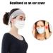 Amandir 4 Pack Button Headbands for Women - Ear Protection Holder Elastic Headbands for Nurses, Workout, Spa, Yoga - Buy Online on GoSupps.com