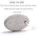 Pumice Stone 2-Pack for Feet and Hands - Callus Remover & Exfoliation Tool - Borogo Natural Lava Pedicure - Buy Online on GoSupps.com