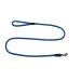 Leash - Rope leash with hand loop Basic 10mm 27 colours 7 lengths (1.55 m blue) 1.55 m blue