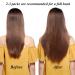 SEGO Clip-In Extensions - Real Hair 40 cm Dark Brown #2 8 Wefts Heat Resistant Hairpiece for Easy Styling - Buy Online on GoSupps.com