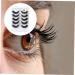 minkissy 5 Pairs Fake Eyelashes Black Trim Decked Cosmetic Lash Decors Natural Eyelashes Party Eyelashes Reusable Black Eyelashes 3d Extend Imitation European and American Miss - Buy Online on GoSupps.com