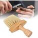 Qukaim Neck Duster Barber Brush Neck Duster Nylon Bristles Wood Handle Simple Style Hair Cutting Neck Duster - Buy Online on GoSupps.com