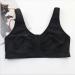 XWSM Breast Prosthesis Bag Closure Front Post-Surgical Cotton BH for Mastectomy - Women's Thin Underwear Top Vest 42/95 (ABC) - Black - Buy Online on GoSupps.com