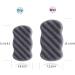 ESMOSEN 2 Pack Natural Konjac Exfoliating Bath Sponge for Gentle Body Cleansing - Super Soft & Safe for Baby Bathing | Shower Sponge Set - Buy Online on GoSupps.com