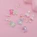 eMagTech 200pcs 3D Bear Butterfly Nail Art Charms | Resin Nail Decoration Accessories for Women & Girls | Perfect for Salon & DIY - Buy Online on GoSupps.com