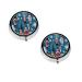 (Women'S Nutcracker Ballet Xmas Dance) Round Pill Box 3 Compartment Pill Box Mini Decorative Pocket Purse Portable Travel Medicine Tablet Vitamin Holder Organizer Pill Case