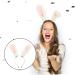 Didiseaon Animal Ear Headband Cosplay Party Costume Party Rabbit Hair Hoops Animal Hair Clips Rabbit Costume Headband Stuffed Bunny Rabbit Hair Pin Bunny Cosplay Headband White Plush - Buy Online on GoSupps.com