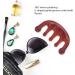 Gientan Scalping Massage Comb - 5 Teeth Sandalwood Gua Sha for Portable Meridian Massage - Buy Online on GoSupps.com