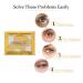 Yanfasy 24K Gold Eye Mask - 20 Pairs for Puffy Eyes, Dark Circles, and Wrinkles - Revitalize and Refresh Your Skin - Buy Online on GoSupps.com