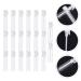 Buy FRCOLOR 100pcs Perfume Essential Oil Sample Vials - Clear Mini Spray Bottles for Travel & Samples - Assorted Colors - Buy Online on GoSupps.com