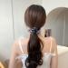 Yusier 2PCS Heart Duckbill Clip - Fashion French Curved Ponytail Hair Clips for Women - No Slip Strong Large Barrettes for Thick Hair (Rock Texture) - Buy Online on GoSupps.com