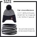 XIAOHAWANG Striped Winter Baby Beanie Hat + Scarf Set | Boys Girls Toddler Kids 2-4 Years | Navy - Buy Online on GoSupps.com