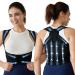 Back Brace Posture Corrector for Women and Men Adjustable Full Back Support Shoulder Straightener Providing Pain Relief from Lumbar Neck Shoulder and Clavicle Upper and Lower Back (Large)