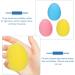 Frcolor 9-Pack Hand Ball Stress Balls - Peanut Massage & Squeezing Therapy for Stress Relief | Perfect for Wrist & Fingertip Exercises - Buy Online on GoSupps.com