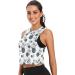 Women's Sleeveless Crop Top Workout Shirt - Athletic Muscle Tank in Color8 (Medium) - Buy Online on GoSupps.com