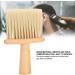 Neck Duster Brush Wooden Handle Haircut Neck Duster Brush For Barber Shop Hairstylist Broken Hair Sweep Brush for for Face and Neck - Buy Online on GoSupps.com