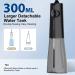 AZ Smile Cordless Water Flosser - 5 Modes Portable Oral Irrigator with 8 Tips and 300 ML Tank - Rechargeable Water Pick for Teeth Cleaning, Braces, Dental Care - Home & Travel (Black) - Buy Online on GoSupps.com