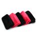 Demplation towels microfiber for make-up (5 pieces) make-up removal cloth removal and clean only with water hypoallergen & washable & reusable microfiber facial cleaning cloth (e) Color-e