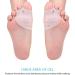 Big Foot Bone Separator & Toe Straightener Silicone Pad for Valgus Pain Relief - Forefoot Protector for Athletes & Dancers - Buy Online on GoSupps.com