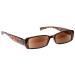 The reading glasses are taking brown tortoisy sonnen readers UV400 Designer style women women S3-2 +1.00 +1.00 diopters brown tortoise