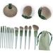minkissy 1set Makeup Brush Set Loose Powder Wooden Foundation Brush Professional Makeup Brush Smudge Brush Highlight Brush Green Powder Portable Miss Wooden Handle Mix Paint - Buy Online on GoSupps.com