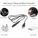 USB Shaver Charger Cable Durable 5V Shaver Charger Power Supplies with 6 Charging Cord Heads Replacement Power Lead Compatible with Various Shavers Purifiers Electric Hairdressers Others Power Cord - Buy Online on GoSupps.com